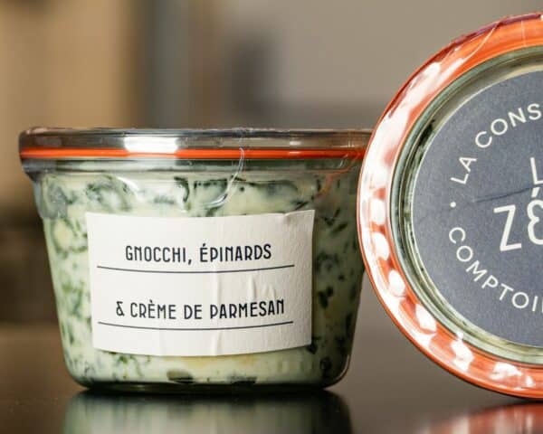 Gnocchi, épinards & crème de Parmesan