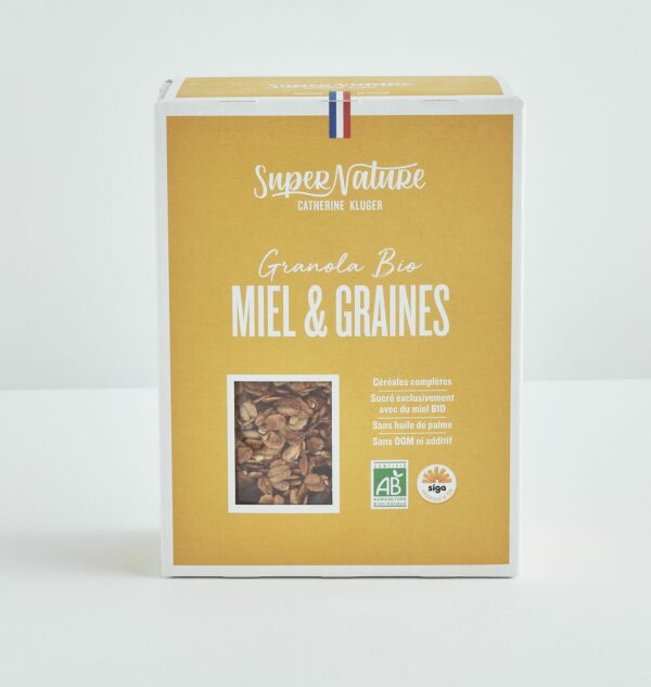 Granola Miel & Graines - Supernature