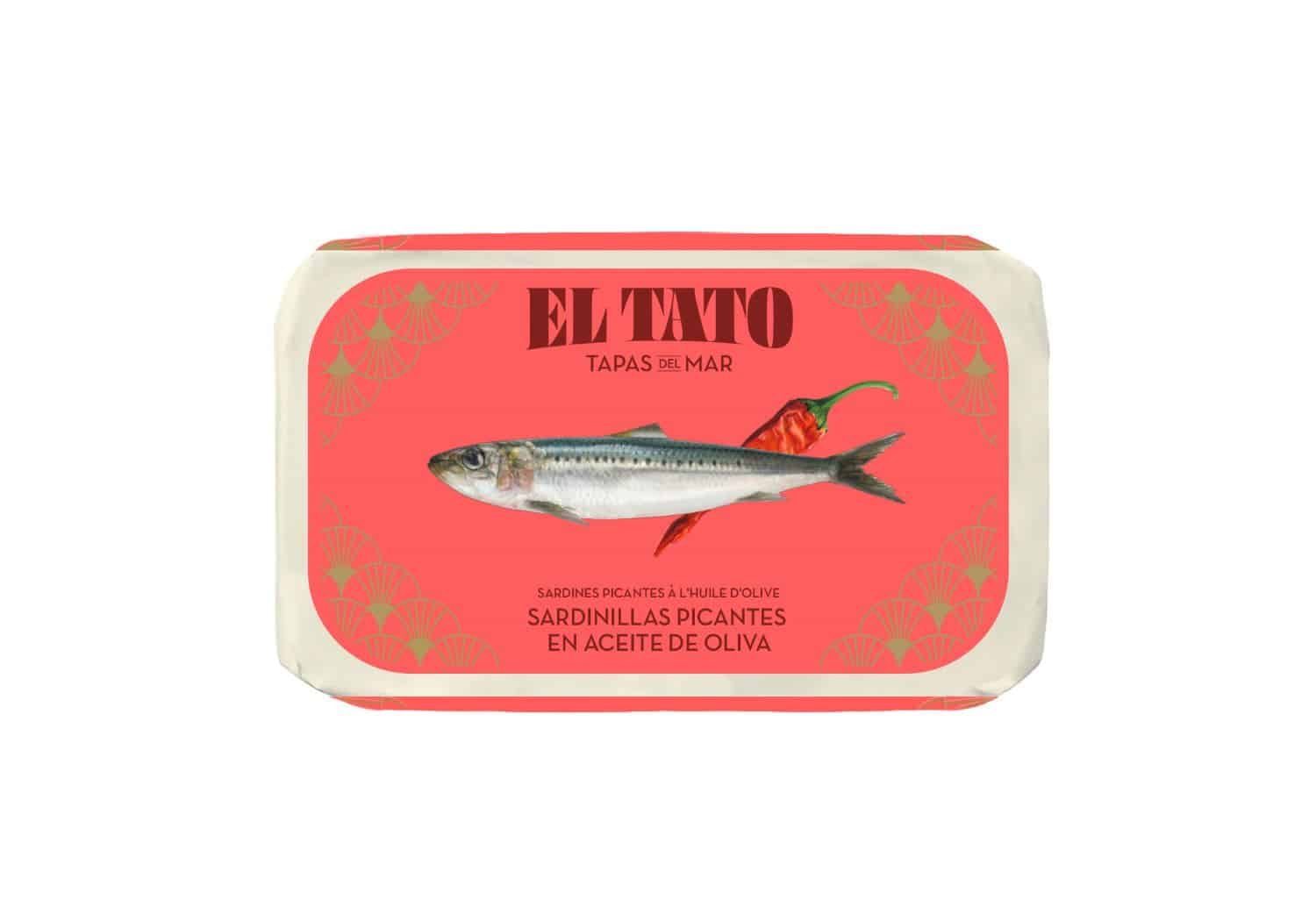 Sardines piquantes à l'huile d'olive - El Tato