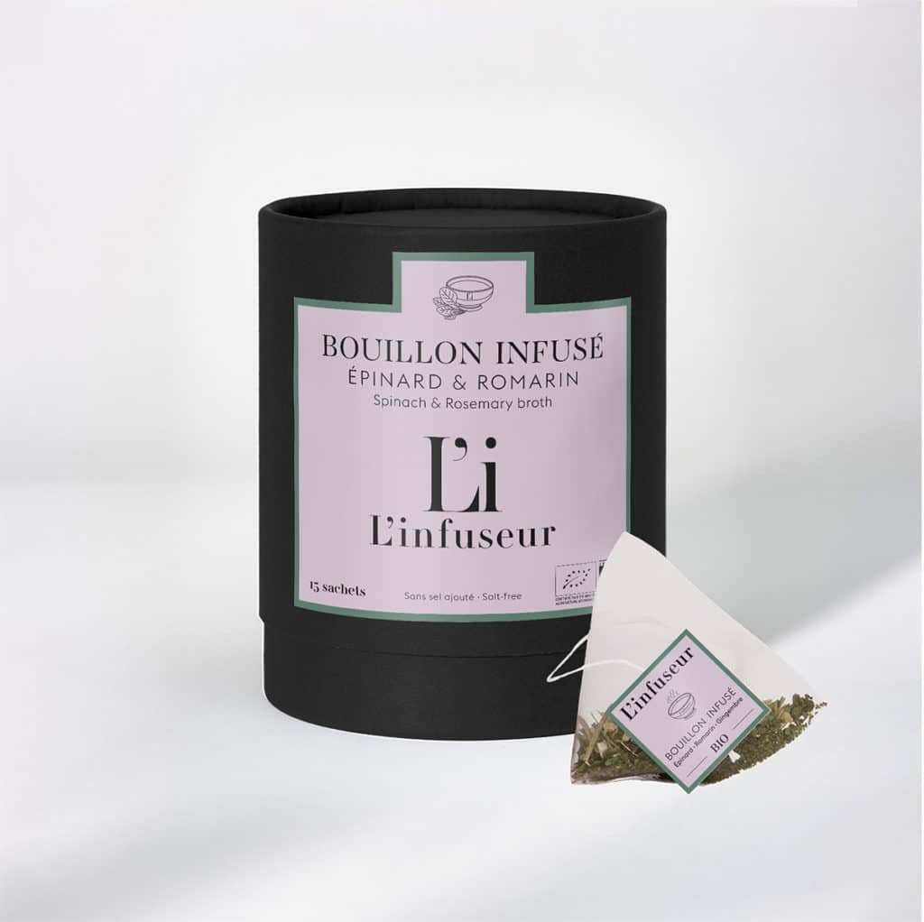 Bouillon Épinard & Romarin - L'Infuseur
