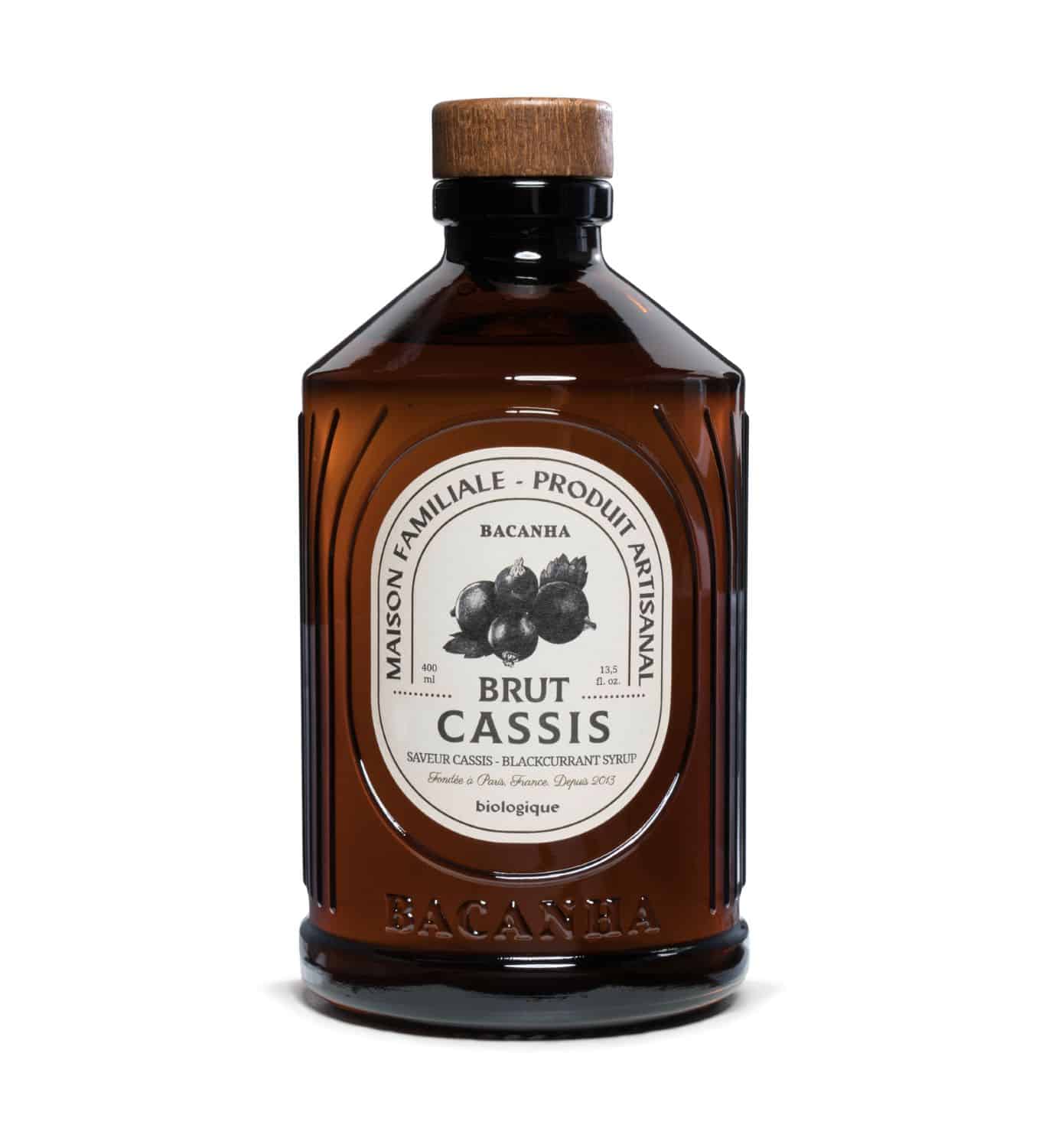Sirop Cassis Brut (Bio) - Bacanha